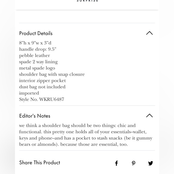 Kate Spade crossbody bag ♠️ - Picture 10 of 10